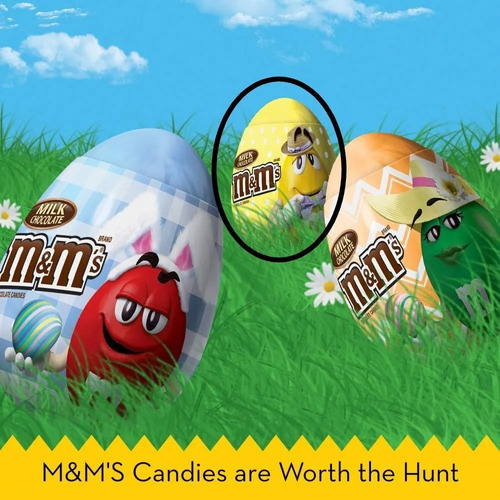 Huevo De Pascua Con M&m Edición Limitada Import