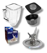 Comprar Vaso De Licuadora Oster De Vidrio Con Cuchilla Tapa Y Rosca 