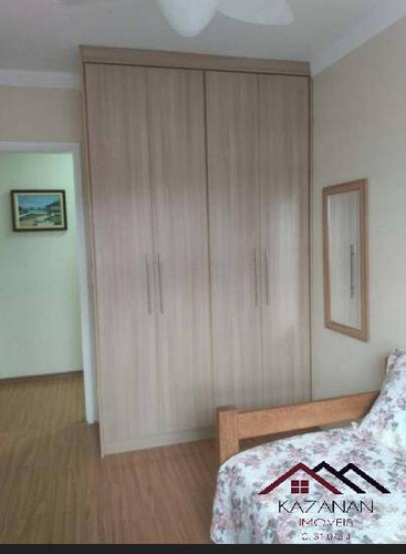 Imagem 14 de 15 de Apartamento Com 3 Dormitórios - Santos/sp - 5140