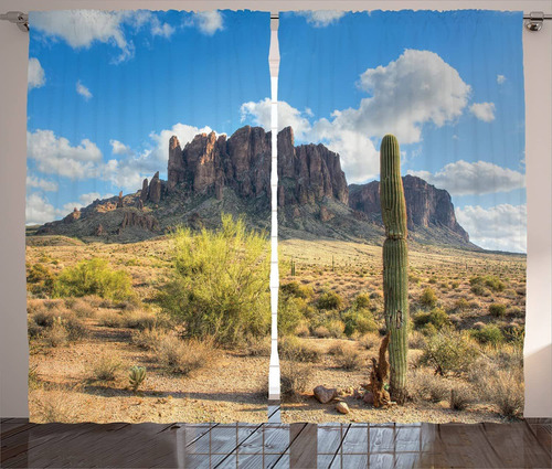 Cortinas Saguaro, Famoso Acantilado Del Cañón Con Esp...