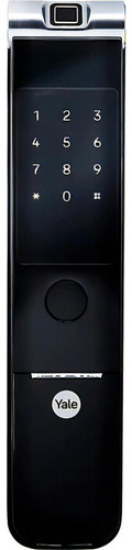Fechadura Eletronica Digital Biometrica Yale Ymf40a Rl Preto