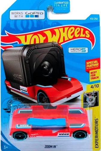 Hot Wheels - Zoom In - Experimotors - Mattel 