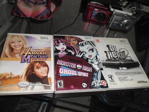 Lote 3 Juegos Originales Nintendo Wii 