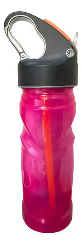 Squeeze Garrafa Valvula Sport Plastico 500ml Sanremo Rosa