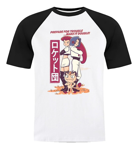 Remera Team Rocket Pokemon - Anime Otaku Aesthetic Unisex