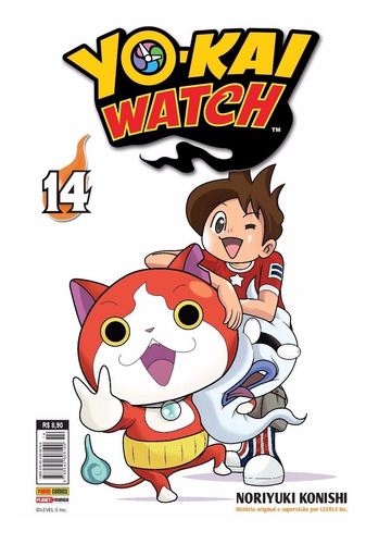 Yo-kai Watch 14! Mangá Panini! Novo E Lacrado!