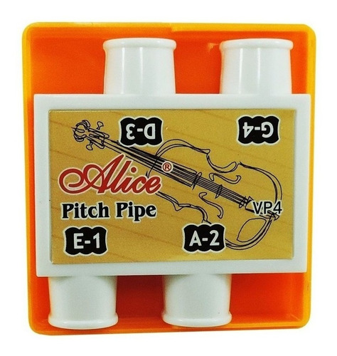 Diapasão De Sopro Para Violino Alice Pitch Pipe Vp4