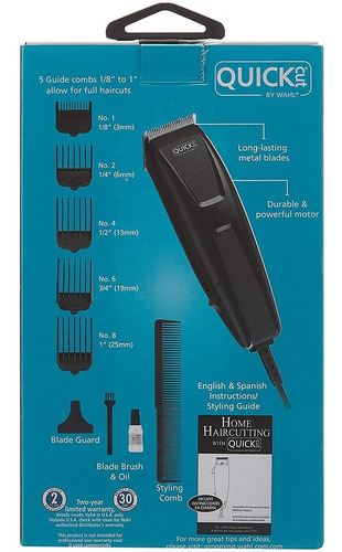 Kit De Rasurado, Maquina Eléctrica Wahl Quick Cut Performer