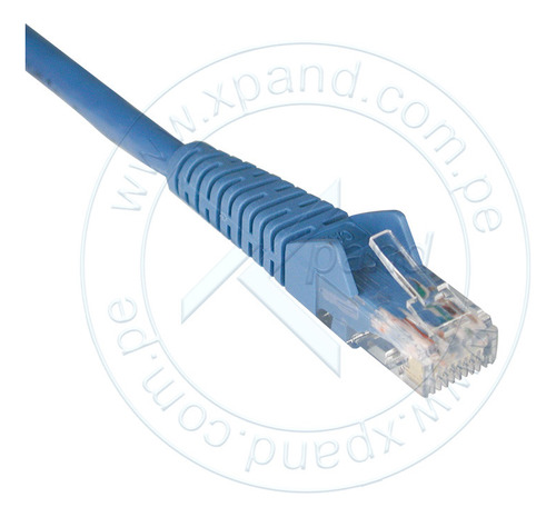 Patch Cord Ctg 6 0.90 Mts Tripp-lite N201-003-bl Azul