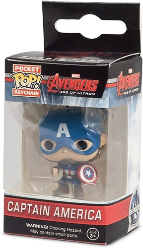 Llavero Capitan America Steve Avengers Funko Pop Keychain