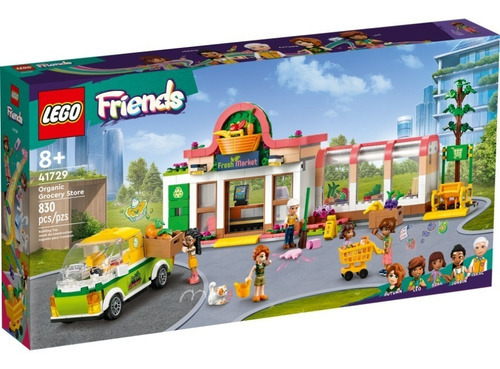 Kit De Construcción Lego Friends Supermercado Orgánico 41729 Cantidad de piezas 830