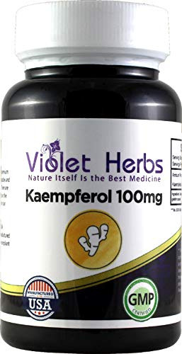 Kaempferol 100mg 60 Unidades Botella, Capsula, Kaempferia Ga