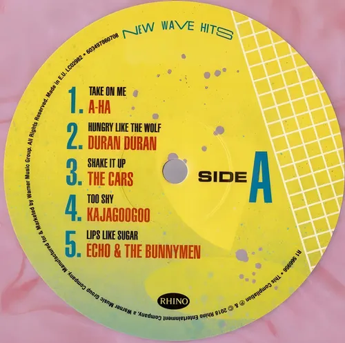 Vinilo 80 Hits New Wave Nuevo Sellado - Disco De Color | Cuotas