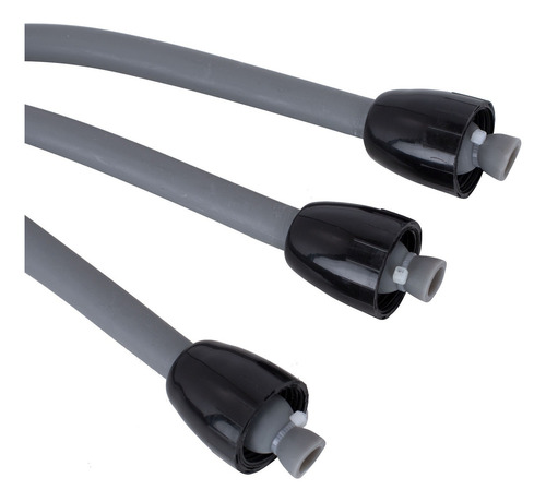 Expansor Para Fazer Exercicios Fisicos Fitness Resistente Cor Cinza