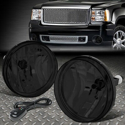 For 07-14 Gmc Sierra 1500 2500/3500hd Smoked Lens Bumper F