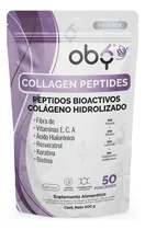 Comprar Colageno Hidrolizado fortalecido Resveratrol, Biotina, Keratina, Acido Hialuronico y Vitaminas | Peptidos Bioactivos de Colágeno Hidrolizado | Polvo Sin sabor 500gr 50 días