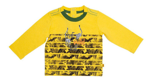 Polera Wild Suricatas Amarillo Pillin