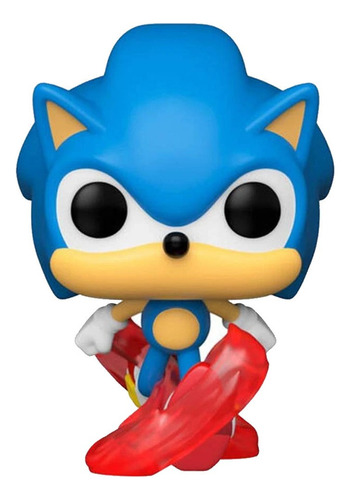 Funko Pop Sonic Clasico Juego 632 Videojuego Azul Hedgehog