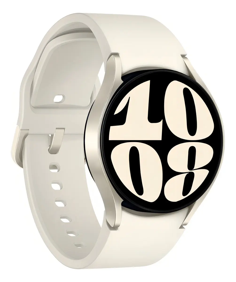 Smartwatch Samsung Galaxy Watch6 BT 40mm Tela Super AMOLED de 1.31" Creme (Novo com caixa aberta)