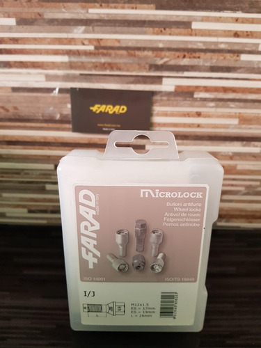 Imagen 6 de 6 de Birlos De Seguridad Microlock Para Rines Deportivos1