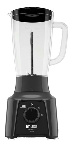 Imagen 1 de 2 de Licuadora Imusa PowerMix Plus 2V 2 L gris con vaso de plástico 120V