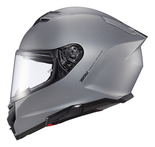 Capacete Fechado Texx Kaiman Tamanho 58 Com Óculos Solar Interno Solido Titanium