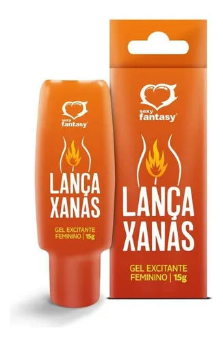 Gel Excitante Feminino Sexy Fantasy 15gr Lança Xanas Sexshop Sabor Sem sabor