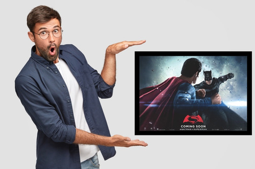 Poster Batman Vs Superman Original De La Película