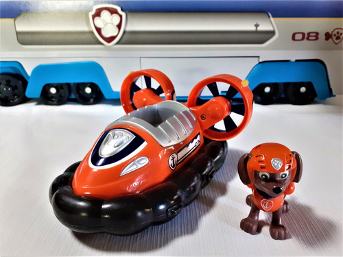 Paw Patroller Personajes Con Vehiculo Y Pad (Usado)