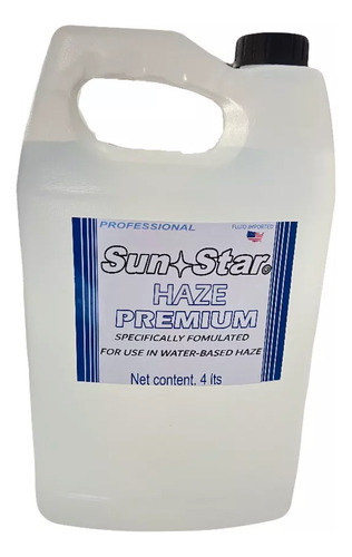 Liquido De Humo Ultra Niebla Sun Star 4ltrs Fragancia Neutro