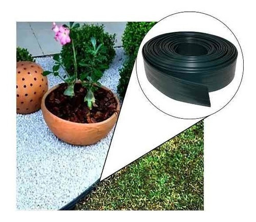 Divisor Limitador Separador Grama Flexível 50m Kala 866903 Cor Verde