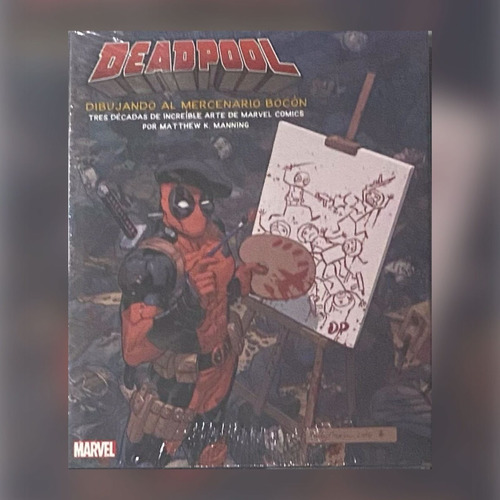 Deadpool Dibujando Al Mercenario Bocon Hc Panini