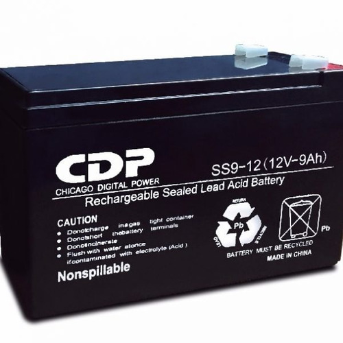 Cdp Lsb-12/9 Bateria Reemplazo Ups Ss9-12 (12v 9ah)