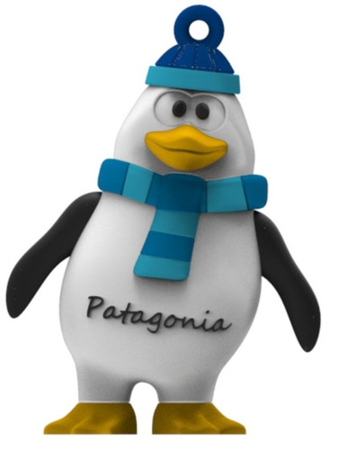 Pendrive 16gb Transdisk Usb Pinguino Patagonia Llavero