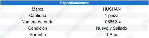 Chapa Cofre Hushan Mitsubishi Lancer 02 A 03