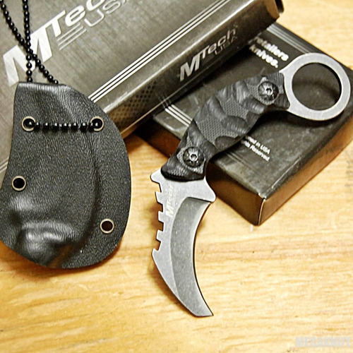 Karambit De Cuello Tipo Garra Con Vaina De Kydex