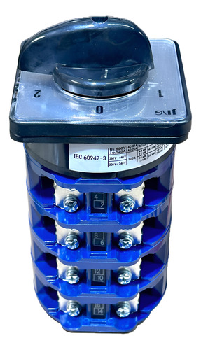Chave Rotativa De Transferência 4p Lw26-125 D1050/4 125a 2un
