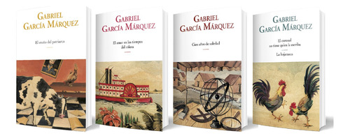 Gabriel Garcia Marquez Colección De Lujo Tapa Dura 4 Libros