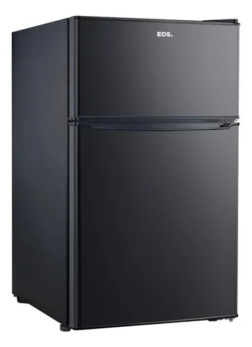 Frigobar Duplex Eos Efb140d 88 Litros Preto 220v