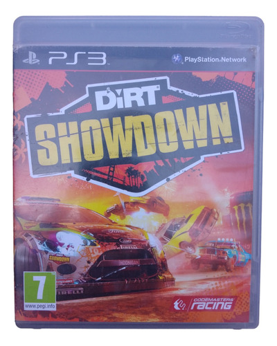 Dirt Showdown Físico Original Ps3 Completo, Manuplay.uy