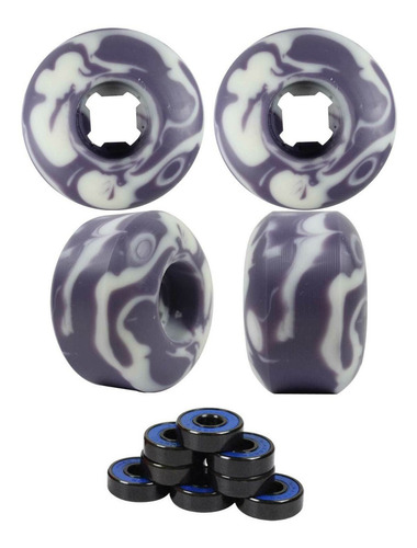 Set 4 Llantas Para/patineta Set 54mm X 33mm Msi Envio Gratis