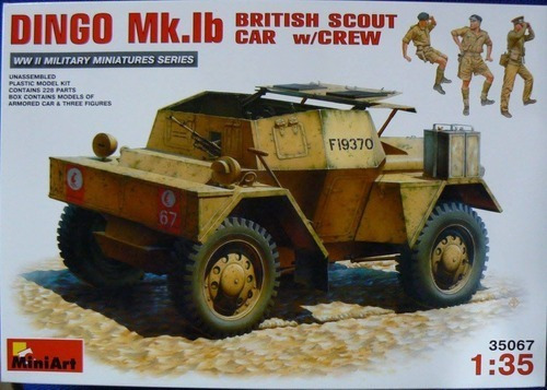 Miniart 35067 Dingo Mk.ib Scout Car 1:35 Milouhobbies