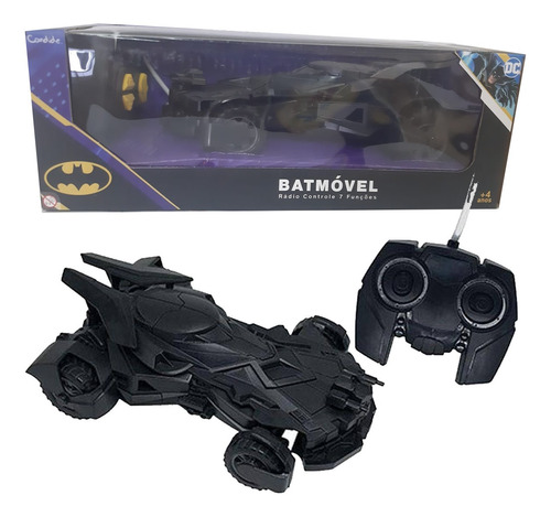 Carrinho De Brinquedo Controle Remoto Do Batman Dc Batmovel