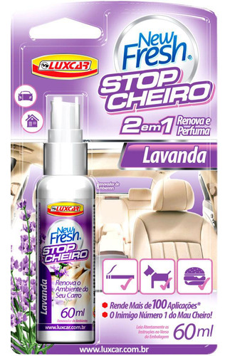 Stop Cheiro New Fresh Lavanda Spray 60 Ml