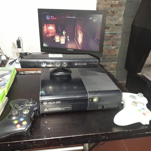 Xbox 360 Original Sin Destrabar Con 8 Juegos Fisicos Y Mas 