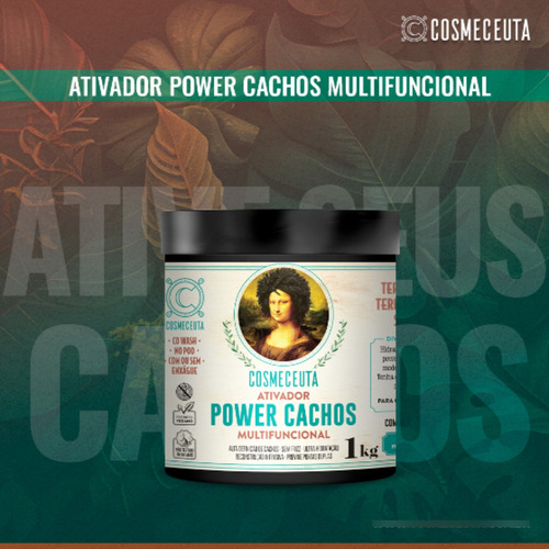 Creme Definição Cachos Para Cabelos 3 A Até 4 C - Cosmeceuta