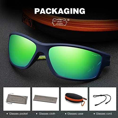 100 Classic Gafas De Sol Deportivas Unisex Lentes Polarizada