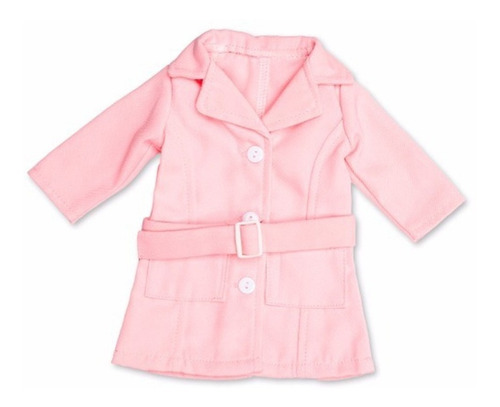 Imagen 2 de 5 de Witty Girls Tapado Rosa Ropa Para Muñecas 45 Cm/ 18 PuLG