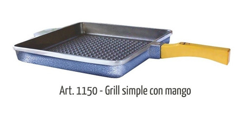 Grill Doble Hornalla Eterna 1100 Antiadherente Gris