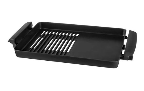 Chapa Due Grill Inox Premium 1500w Mondial 220v Preto/inox